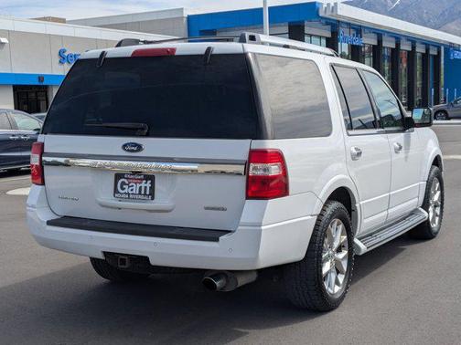 White 2017 Ford Expedition Limited