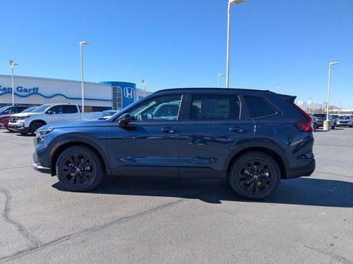 Canyon River Blue Metallic 2026 Honda CR-V Hybrid Sport Touring AWD
