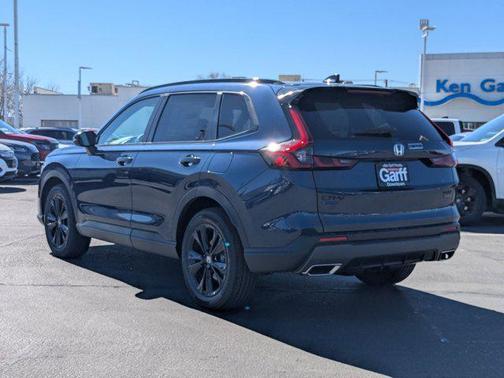 Canyon River Blue Metallic 2026 Honda CR-V Hybrid Sport Touring AWD