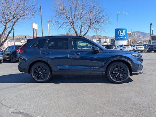Canyon River Blue Metallic 2026 Honda CR-V Hybrid Sport Touring AWD