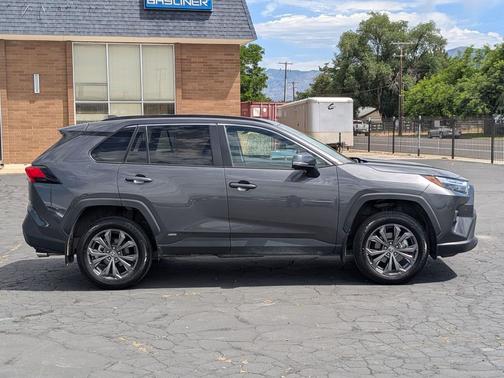 Magnetic Gray Metallic 2024 Toyota RAV4 Hybrid XLE Premium