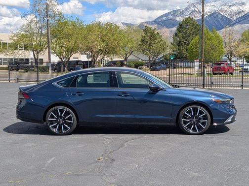 Canyon River Blue Metallic 2026 Honda Accord Hybrid Touring