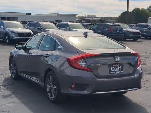 Modern Steel Metallic 2020 Honda Civic EX-L