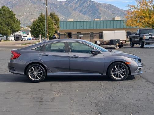 Modern Steel Metallic 2020 Honda Civic EX-L