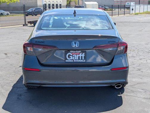 Meteorite Gray Metallic 2026 Honda Civic Sport