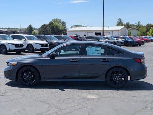 Meteorite Gray Metallic 2026 Honda Civic Sport