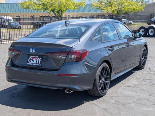 Meteorite Gray Metallic 2026 Honda Civic Sport