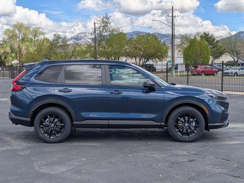 Canyon River Blue Metallic 2026 Honda CR-V Hybrid Sport-L AWD