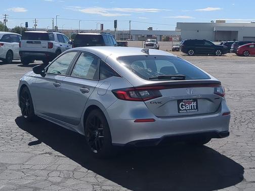 Solar Silver Metallic 2026 Honda Civic Sport