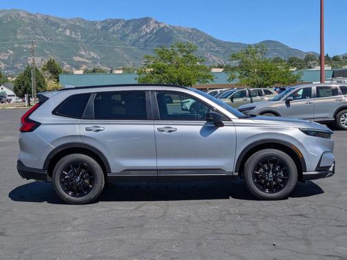 Solar Silver Metallic 2026 Honda CR-V Hybrid Sport AWD
