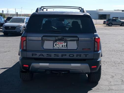 Modern Steel Metallic 2026 Honda Passport AWD TrailSport
