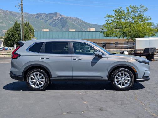 Gray 2026 Honda CR-V EX AWD