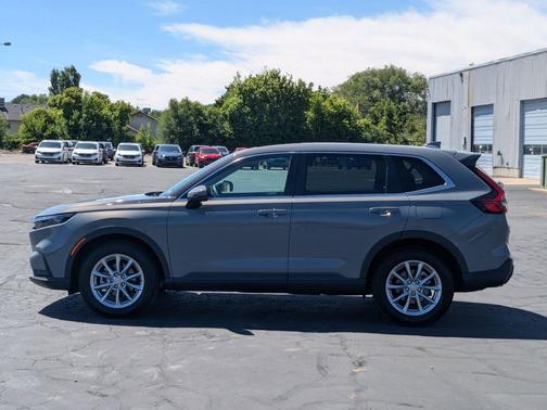 Gray 2026 Honda CR-V EX AWD