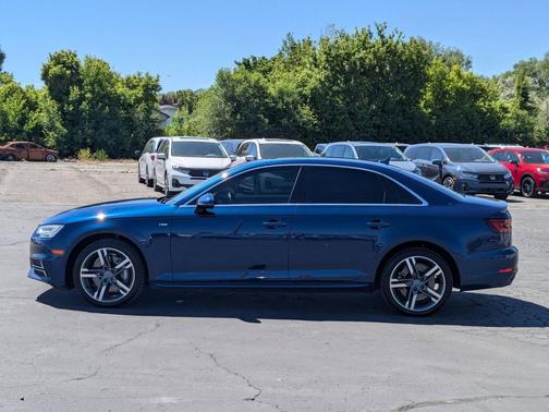 Scuba Blue Metallic 2018 Audi A4 2.0T Tech Premium