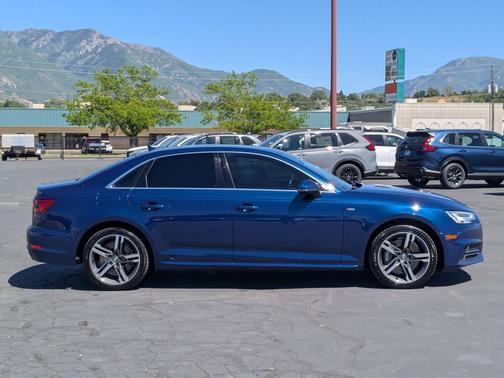Scuba Blue Metallic 2018 Audi A4 2.0T Tech Premium