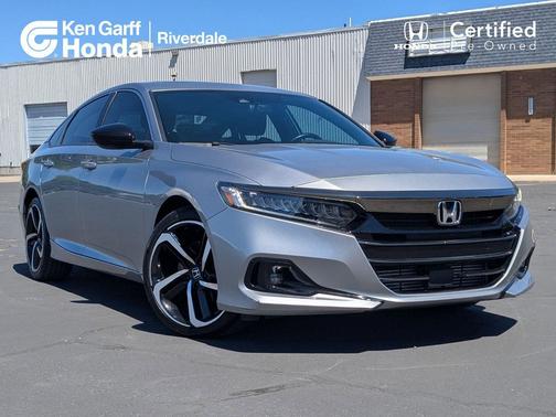 Lunar Silver Metallic 2022 Honda Accord Sport 2.0T