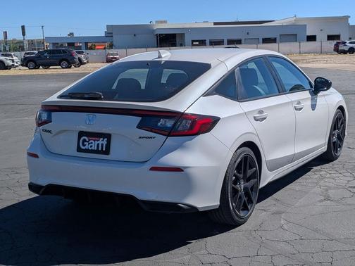 Platinum White 2026 Honda Civic Sport