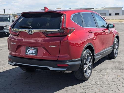 Radiant Red Metallic 2021 Honda CR-V AWD EX-L