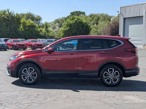 Radiant Red Metallic 2021 Honda CR-V AWD EX-L