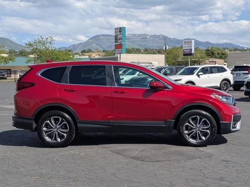 Radiant Red Metallic 2021 Honda CR-V AWD EX-L