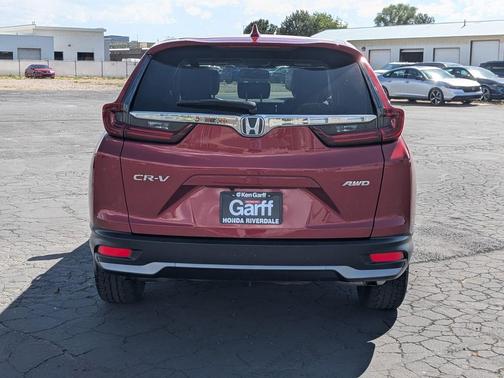 Radiant Red Metallic 2021 Honda CR-V AWD EX-L