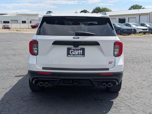 Star White Metallic Tri-Coat 2020 Ford Explorer ST