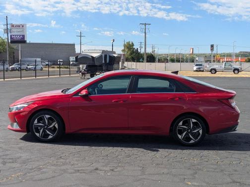 Calypso Red 2021 Hyundai ELANTRA SEL
