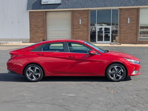 Calypso Red 2021 Hyundai ELANTRA SEL