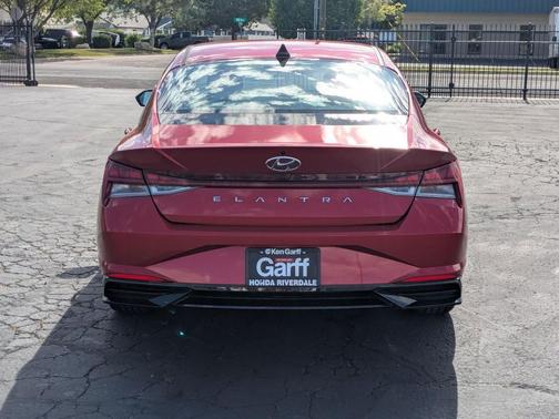 Calypso Red 2021 Hyundai ELANTRA SEL