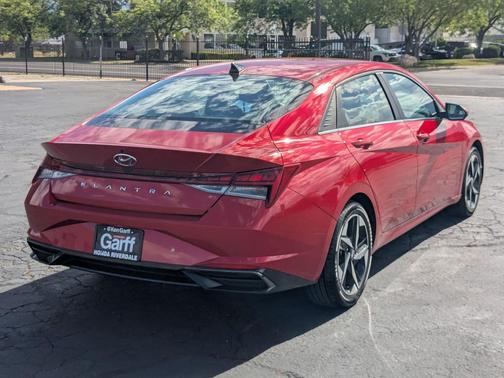 Calypso Red 2021 Hyundai ELANTRA SEL