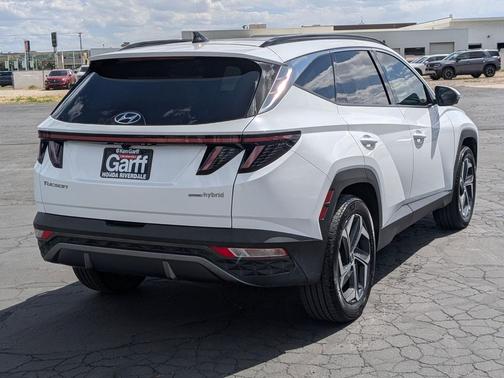 White Pearl 2024 Hyundai TUCSON Hybrid Limited