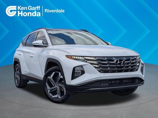 White Pearl 2024 Hyundai TUCSON Hybrid Limited