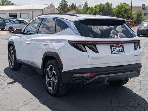 White Pearl 2024 Hyundai TUCSON Hybrid Limited