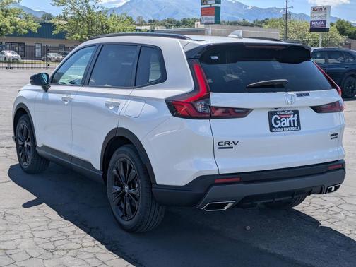 Platinum White 2026 Honda CR-V Hybrid Sport Touring AWD