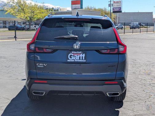 Blue 2025 Honda CR-V Hybrid Sport AWD