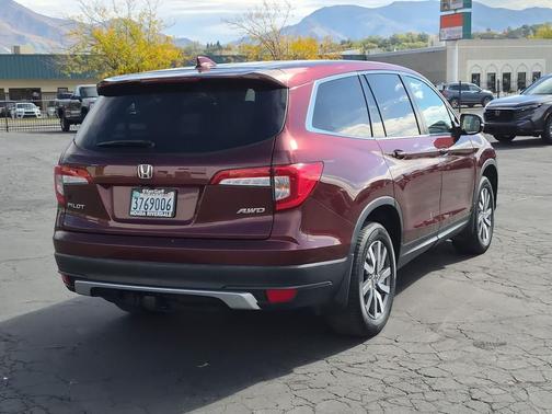 Deep Scarlet Pearl 2021 Honda Pilot AWD EX-L