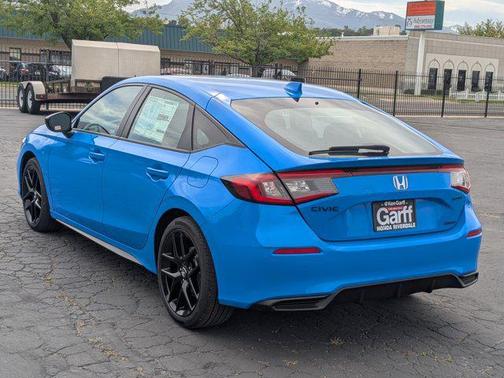 Boost Blue Pearl 2026 Honda Civic Hybrid Sport