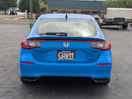 Boost Blue Pearl 2026 Honda Civic Hybrid Sport
