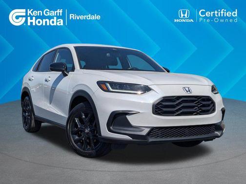 Platinum White Pearl 2023 Honda HR-V AWD Sport