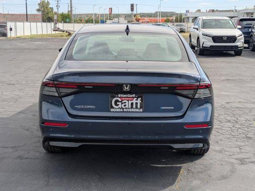 Canyon River Blue Metallic 2026 Honda Accord Hybrid EX-L