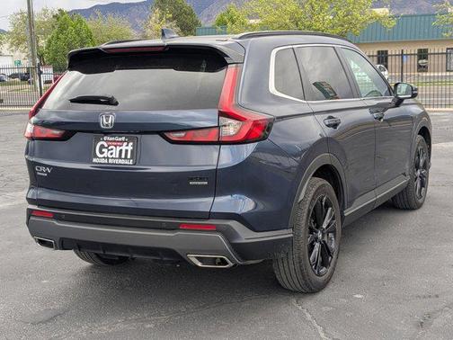 Blue 2024 Honda CR-V Hybrid Sport Touring AWD