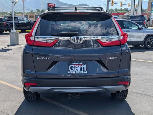 Gray 2018 Honda CR-V EX-L