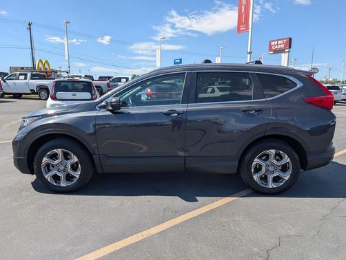 Gray 2018 Honda CR-V EX-L