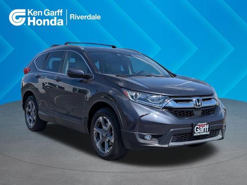 Gray 2018 Honda CR-V EX-L