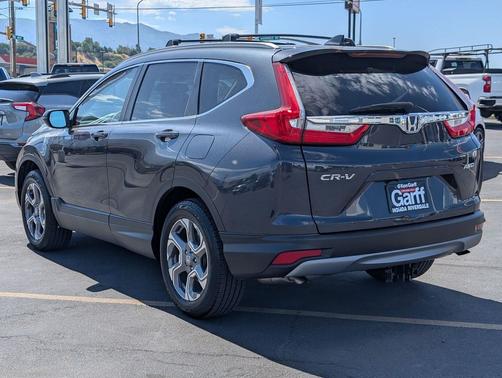 Gray 2018 Honda CR-V EX-L