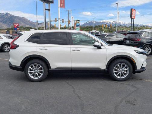 Platinum White Pearl 2026 Honda CR-V EX AWD