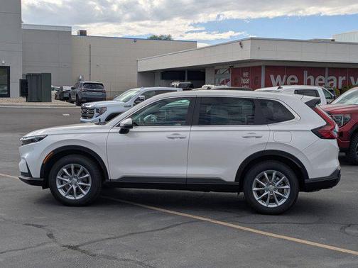 Platinum White Pearl 2026 Honda CR-V EX AWD
