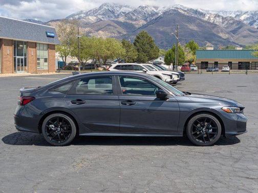 Meteorite Gray Metallic 2026 Honda Civic Sport