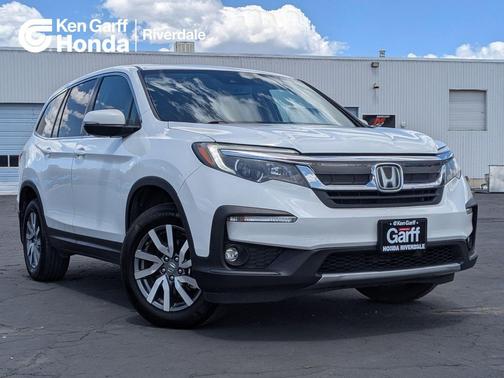 Platinum White Pearl 2020 Honda Pilot AWD EX-L