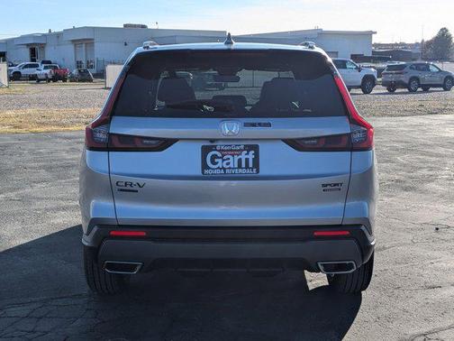 Solar Silver Metallic 2026 Honda CR-V Hybrid Sport Touring AWD
